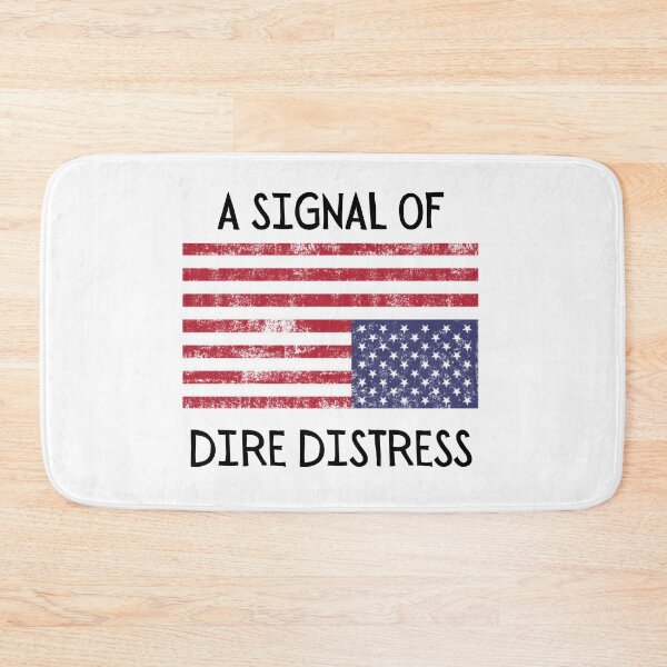 Item preview, Upside down US Flag: A Signal of Dire Distress designed and sold by ThoughtJumble.