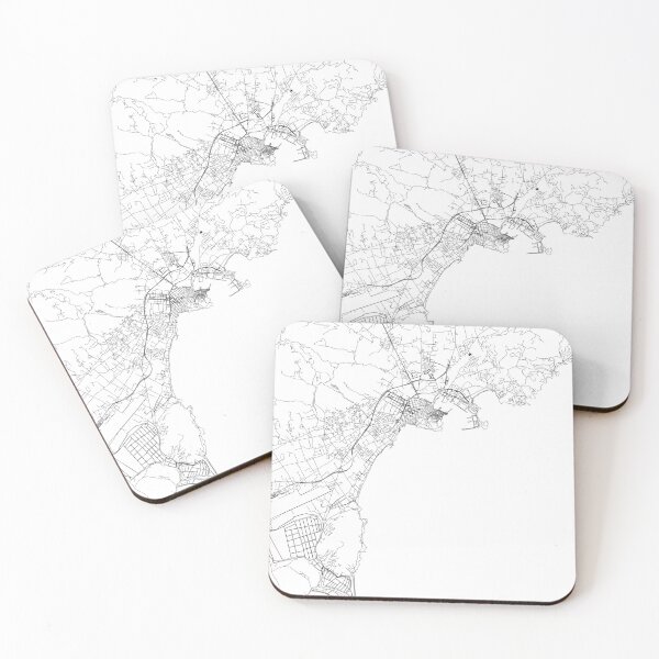 Item preview, Ibiza White Map designed and sold by multiplicitymap.