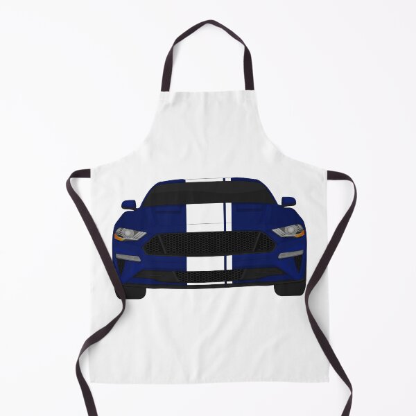 Item preview, Mustang GT Kona-Blue + White Stripes designed and sold by VenZolic.
