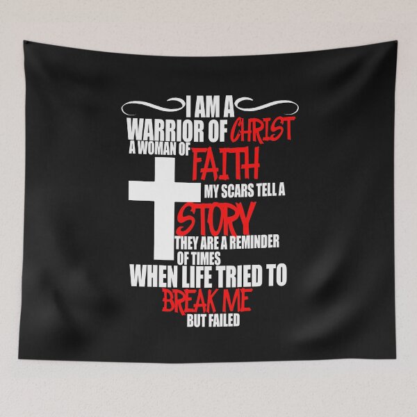 Item preview, Warrior of Christ and a woman of faith designed and sold by Crystalsgraphix.
