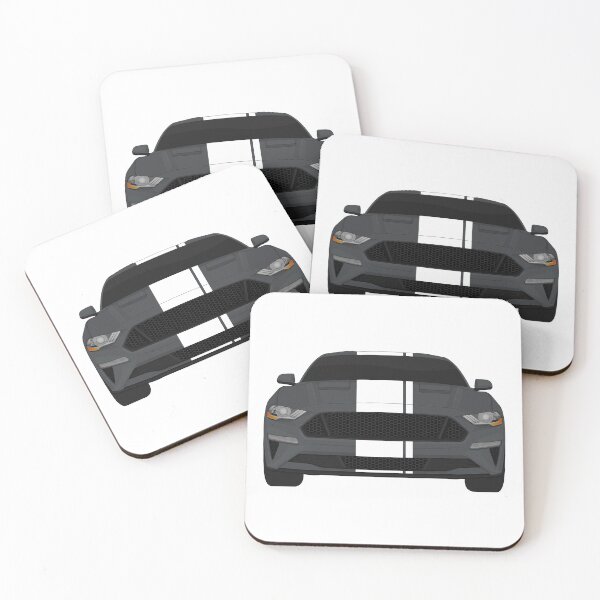 Item preview, Mustang GT Magnetic + White Stripes designed and sold by VenZolic.