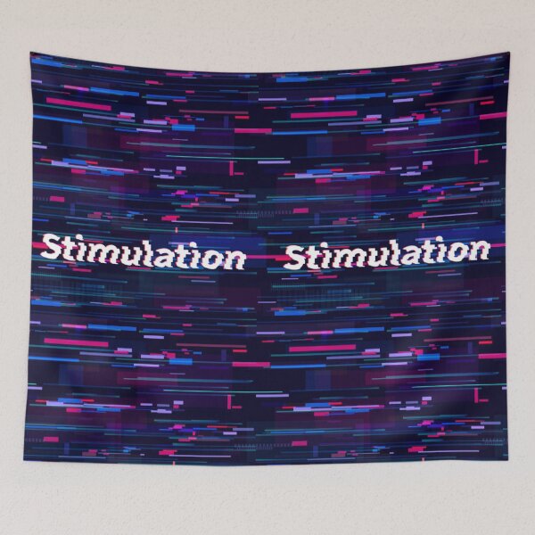 Item preview, Stimulation  glitched art  designed and sold by Pasan-hpmm.