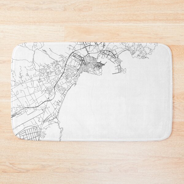 Item preview, Ibiza White Map designed and sold by multiplicitymap.