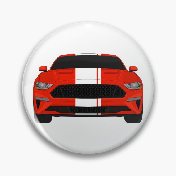Item preview, Mustang GT Race-Red + White Stripes designed and sold by VenZolic.