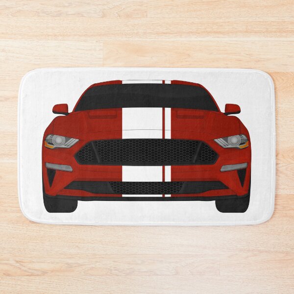 Item preview, Mustang GT Rapid-Red + White Stripes designed and sold by VenZolic.