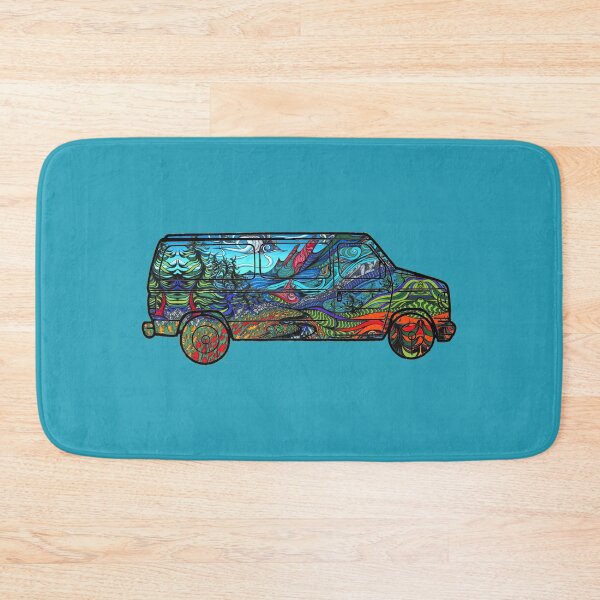 Item preview, Psychedelic Van Art Sticker designed and sold by dacegod17.