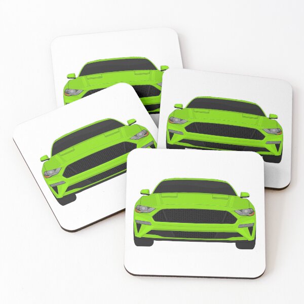 Item preview, Mustang GT Grabber-Lime designed and sold by VenZolic.