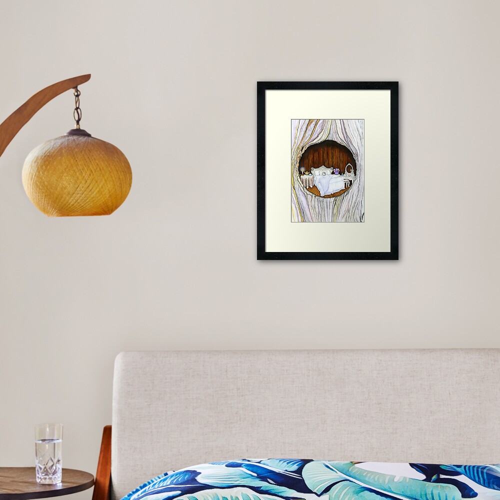 Item preview, Framed Art Print designed and sold by InmaVassar.
