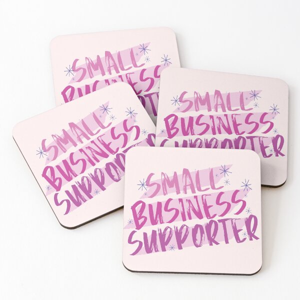 Item preview, Small Business Supporter - Pink designed and sold by feliciasdesigns.