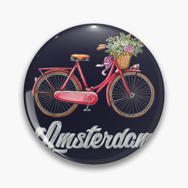 Item preview, Amsterdam bike retro cycling designed and sold by linhkaphung.
