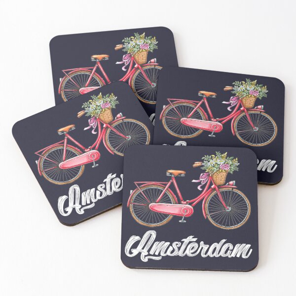 Item preview, Amsterdam bike retro cycling designed and sold by linhkaphung.