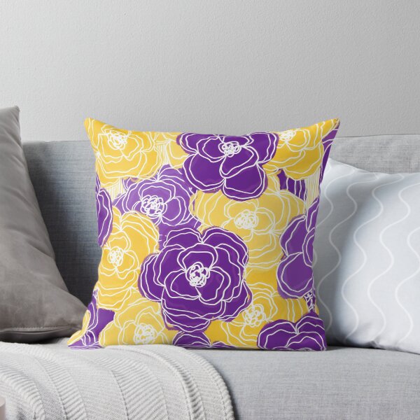 Item preview, Purple and Yellow Floral designed and sold by ekwdesigns.