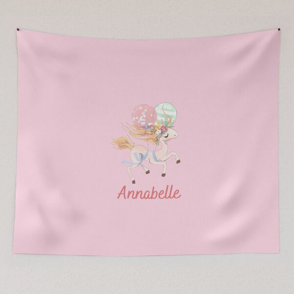 Artikelvorschau, Annabelle Carrousel Horse Girls Name entworfen und verkauft von melbournegirl.