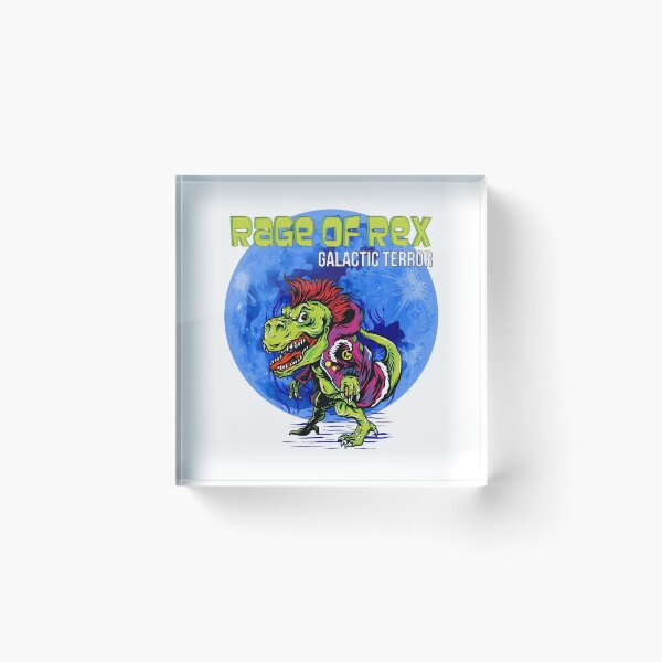 Item preview, Rage of Rex Galactic Terror Tyrannosaurus T Rex Dinosaur designed and sold by scooterbaby.