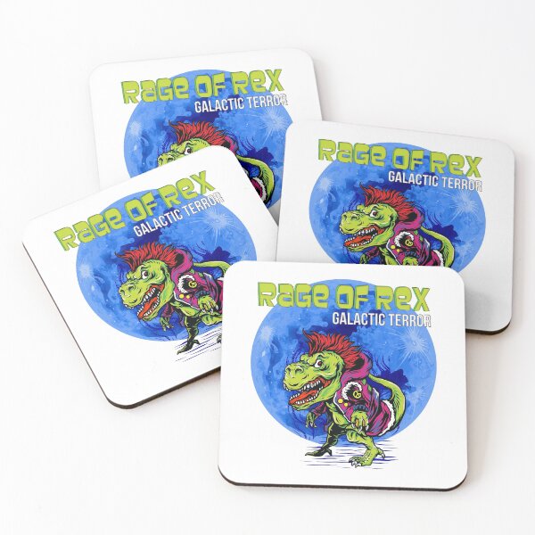 Item preview, Rage of Rex Galactic Terror Tyrannosaurus T Rex Dinosaur designed and sold by scooterbaby.