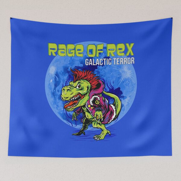 Item preview, Rage of Rex Galactic Terror Tyrannosaurus T Rex Dinosaur designed and sold by scooterbaby.