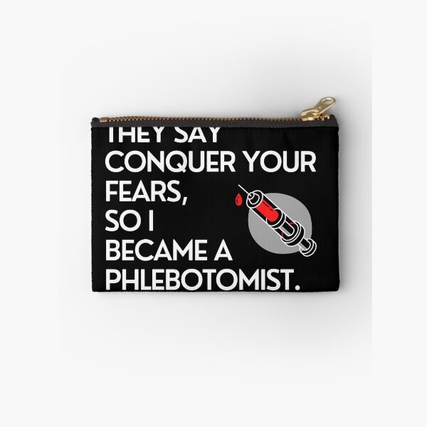Item preview, They Say Conquer Your Fears So I Became A Phlebotomist designed and sold by Crafty-Mornings.