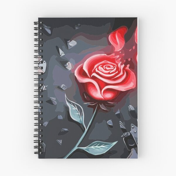 Item preview, Love red rose breaking designed and sold by Karine Dupras.
