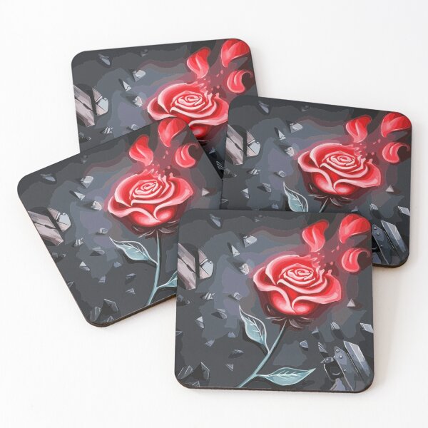 Item preview, Love red rose breaking designed and sold by Karine Dupras.