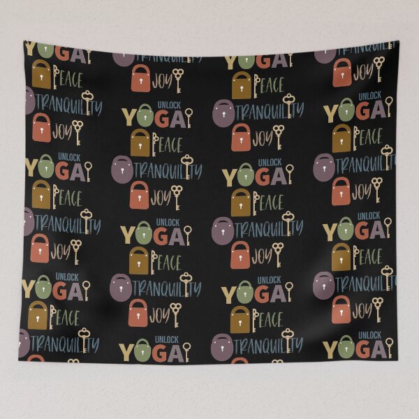 Item preview, Unlock Yoga | Tranquility designed and sold by GravitiTees.