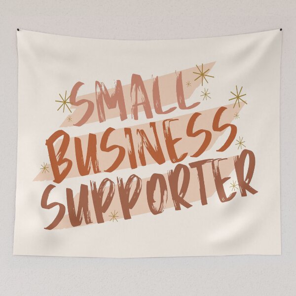 Item preview, Small Business Supporter - Orange designed and sold by feliciasdesigns.