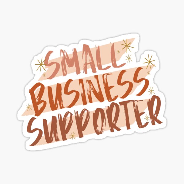 Item preview, Small Business Supporter - Orange designed and sold by feliciasdesigns.