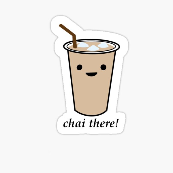 Item preview, Chai There Iced Chai designed and sold by carrymyheartdesigns.