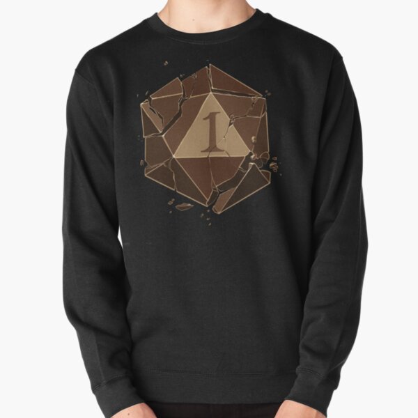 CRITICAL FAIL D20 DICE Pullover Sweatshirt