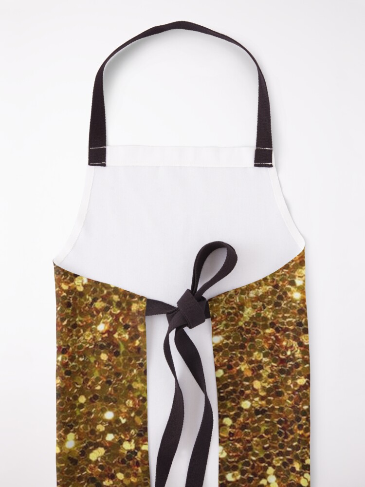Alternate view of Gold Glitter Apron