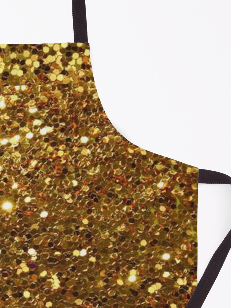 Alternate view of Gold Glitter Apron