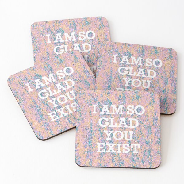 Item preview, Copy of i am so glad you exist in pastels designed and sold by alisonbbentley.