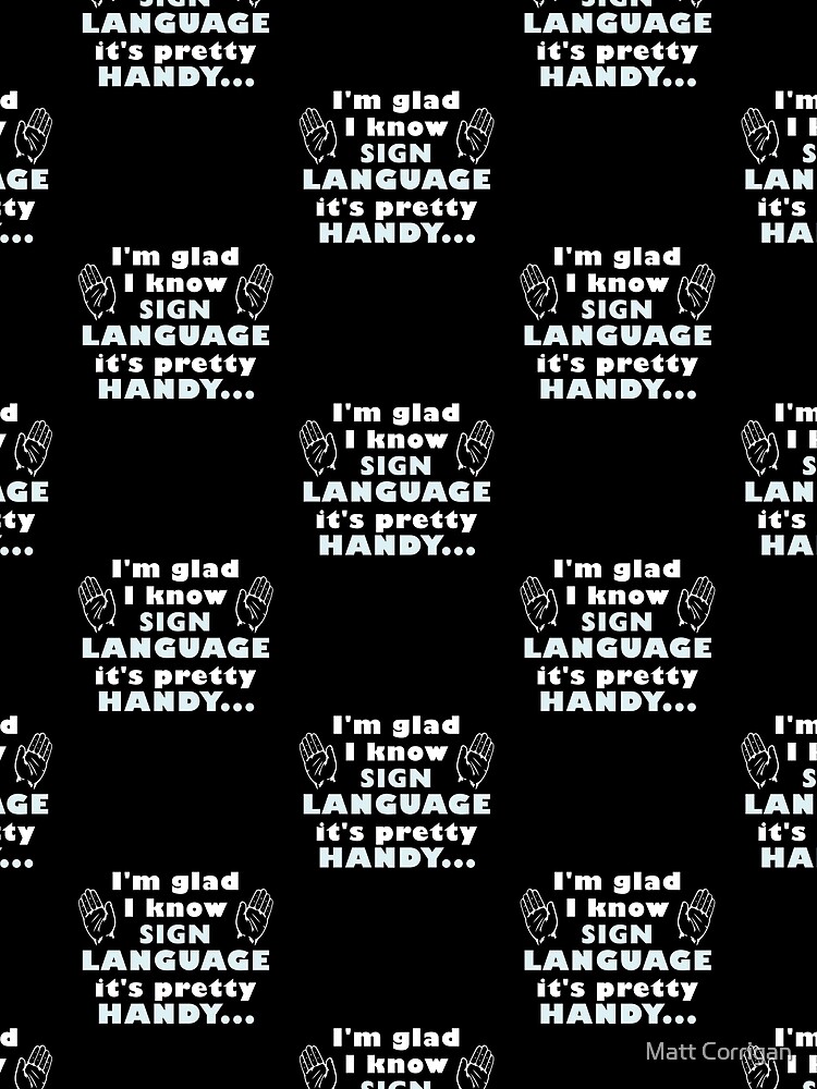 Thumbnail 3 of 3, Scarf, Sign Language designed and sold by Extreme-Fantasy.