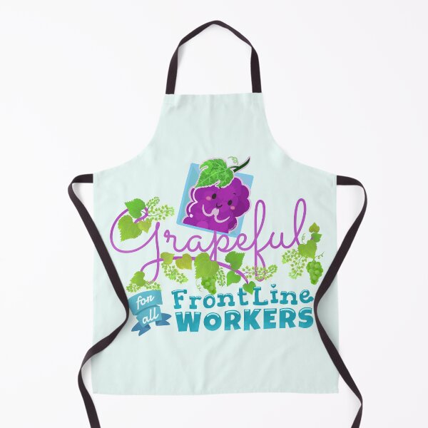 Item preview, Grapeful for all Frontline Workers - Punny Garden designed and sold by PunnyGarden.