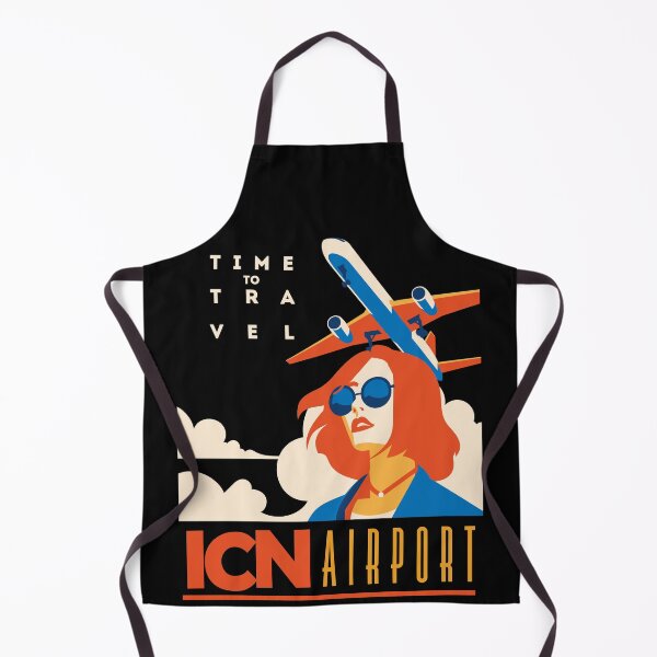 Item preview, ICN airport travel design designed and sold by BrokeHustler.