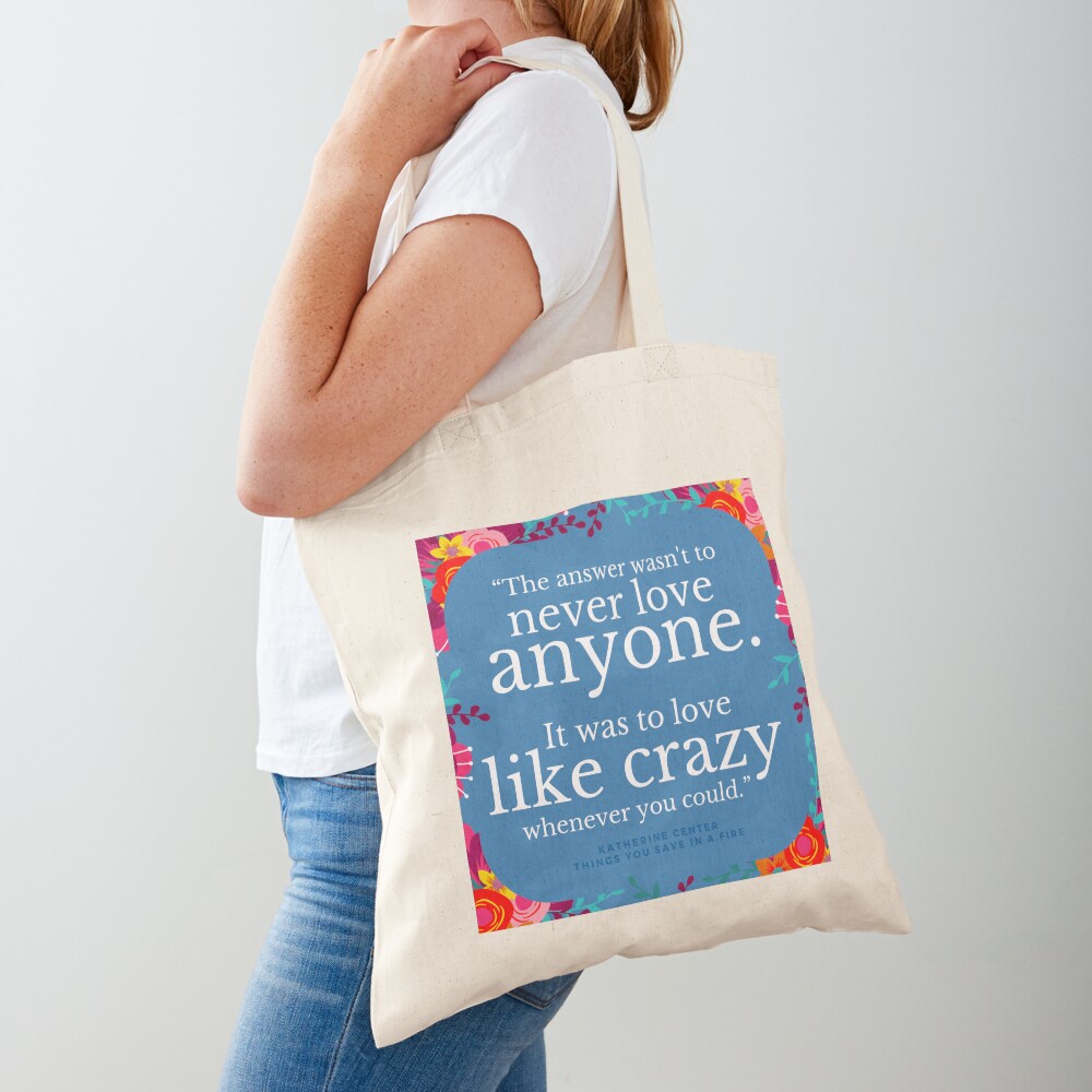LOVE LIKE CRAZY Tote Bag