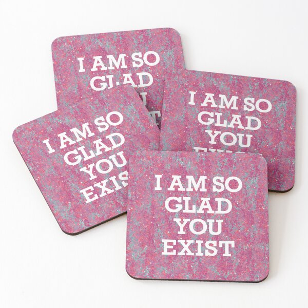 Item preview, i am so glad you exist in pink designed and sold by alisonbbentley.