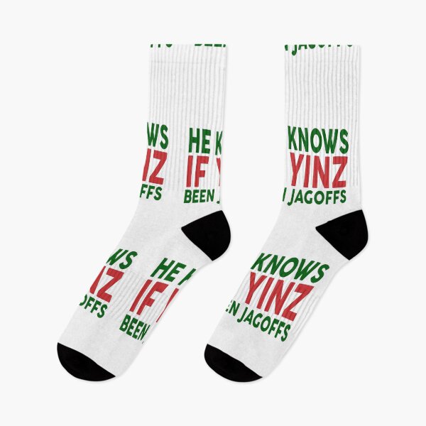 Item preview, He Knows If Yinz Been Jagoffs designed and sold by theboonation.