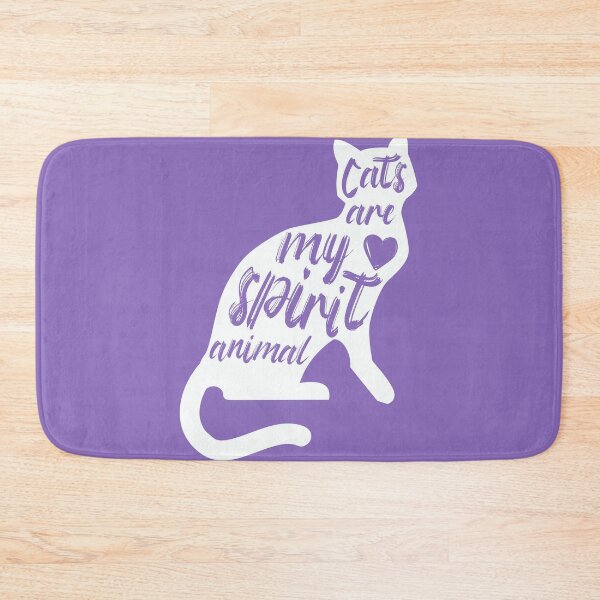 Item preview, Cats are my Spirit Animal meme gift idea for cat lover designed and sold by SiloPressCo.