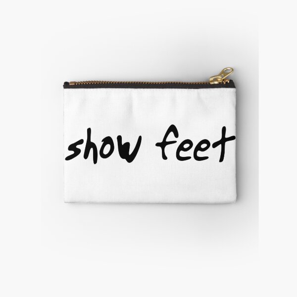 Item preview, Rough Scrawl Show Feet Statement Meme, WTF Word Art, Single and Repeating Pattern designed and sold by Nicolette Olivier.