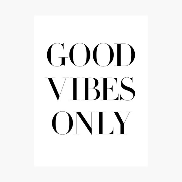 Item preview, Good Vibes Only designed and sold by charlo19.