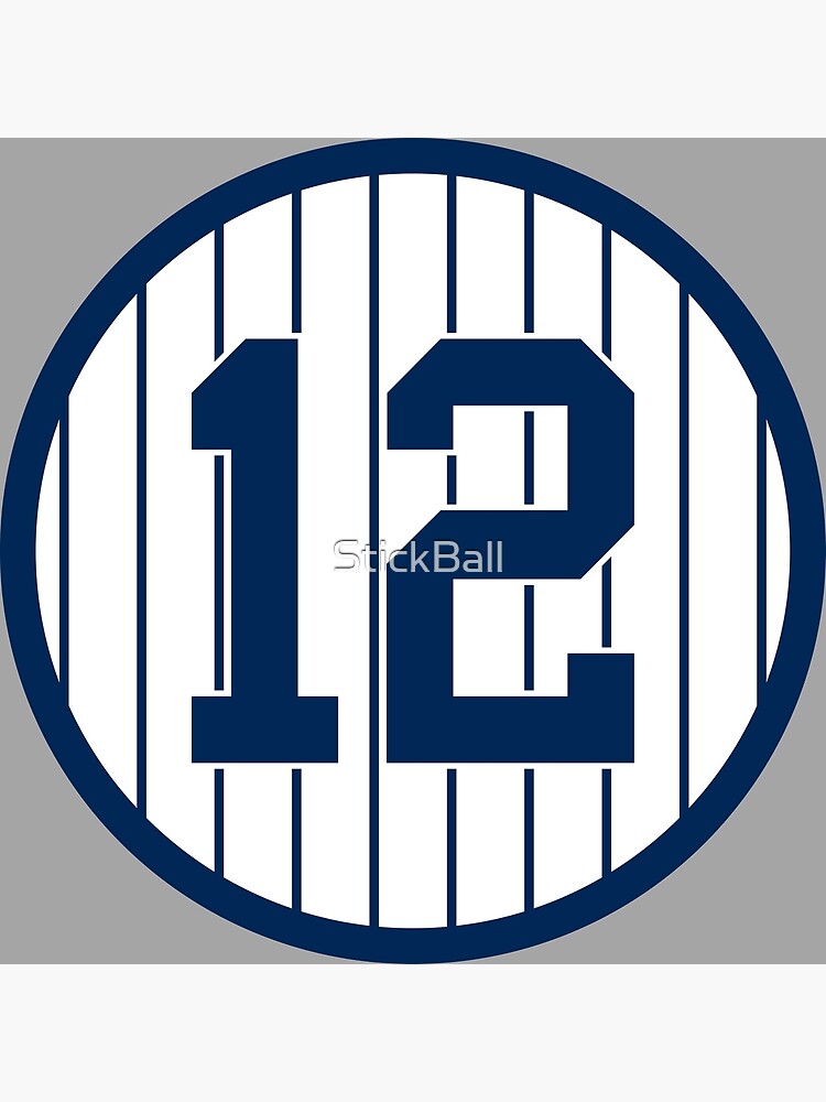 Alfonso Soriano 12 Jersey Number Poster for Sale by StickBall Redbubble