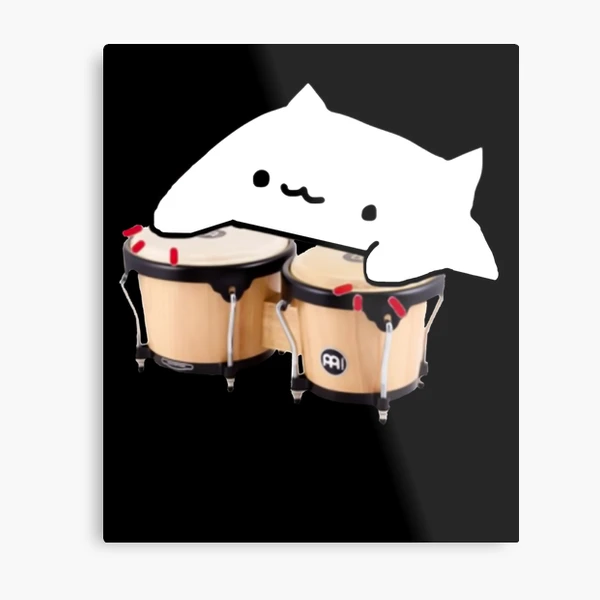 BONGO CAT BONGOS SAD JAPANESE ANIME AESTHETIC - Bongo Cat - T-Shirt