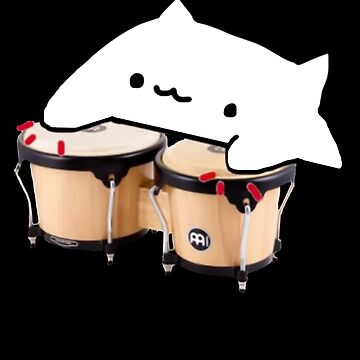 BONGO CAT BONGOS SAD JAPANESE ANIME AESTHETIC - Bongo Cat - T-Shirt