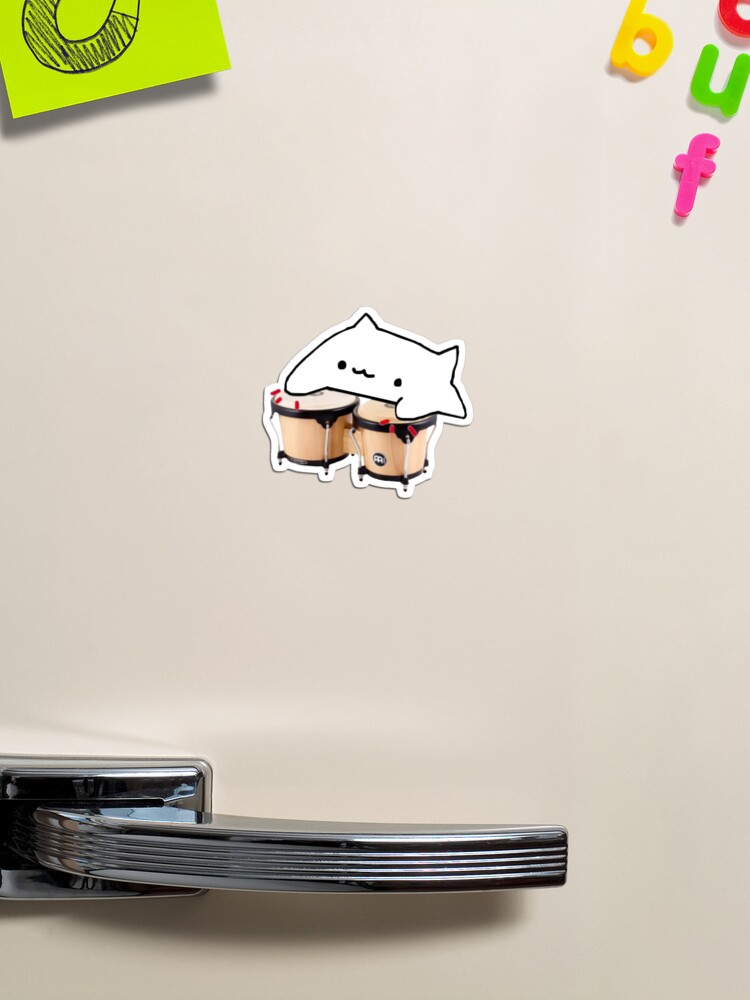 BONGO CAT BONGOS SAD JAPANESE ANIME AESTHETIC - Bongo Cat - T-Shirt