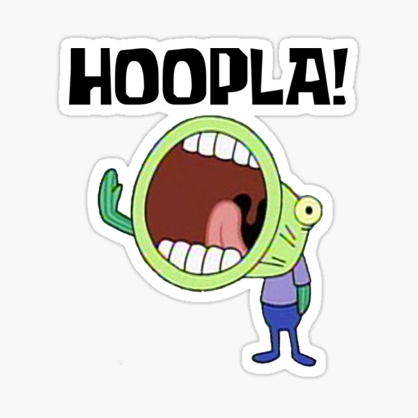 HOOPLA! Sticker