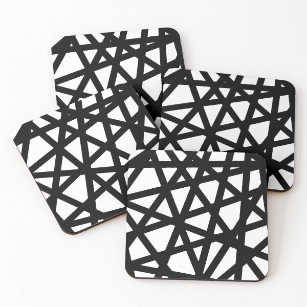Item preview, Black and White Geometric designed and sold by LilacWaves.