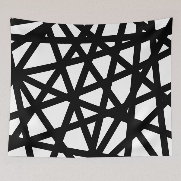 Item preview, Black and White Geometric designed and sold by LilacWaves.