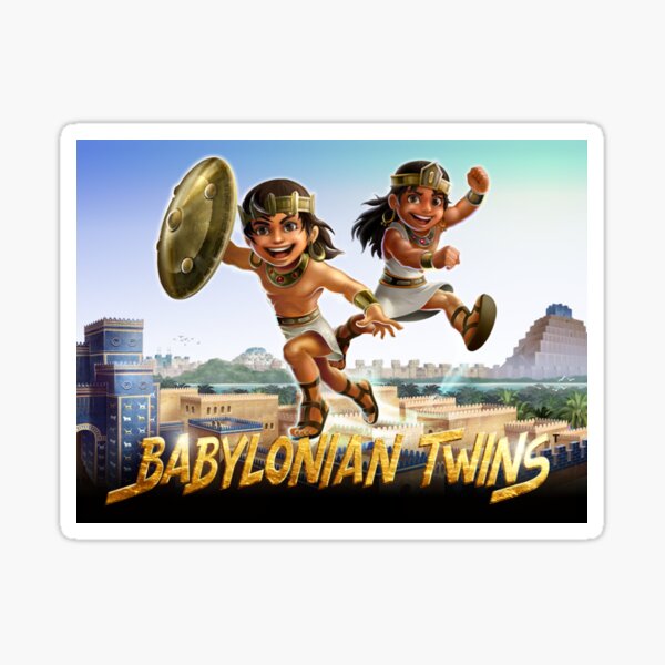 Babylonian Twins Sticker