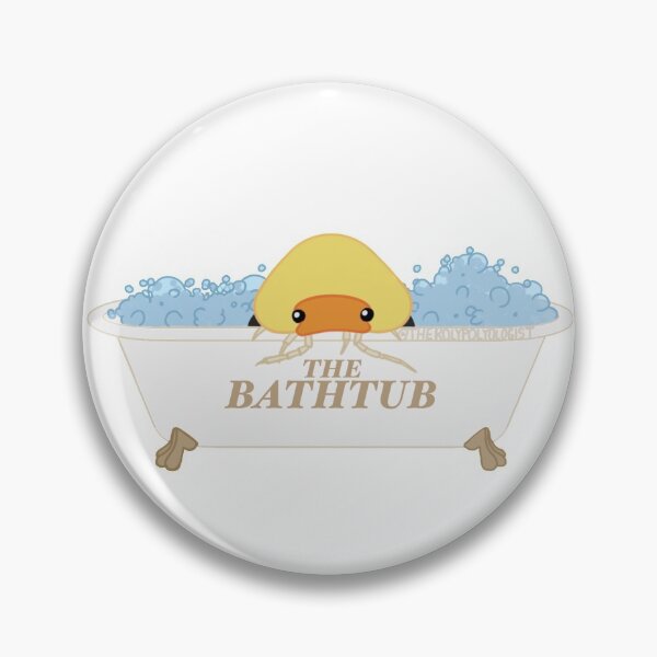 Item preview, Rubber Ducky Isopod Bathtub designed and sold by rolypolyologist.