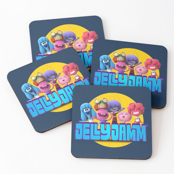 Artikelvorschau, Jelly Jam fröhliche Charaktere entworfen und verkauft von Pixel Playground.